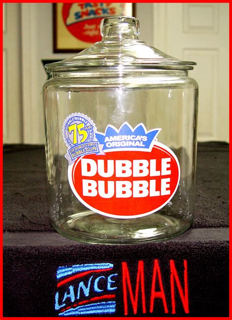 Nice Double Bubble Jar Dubble Bubble Vintage Jars Bubbles