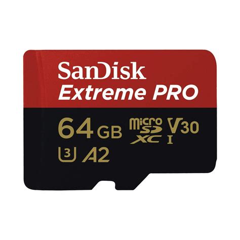 Sandisk Extreme Pro Microsdxc 64gb Uhs I Hasta 170mbs 90mbs