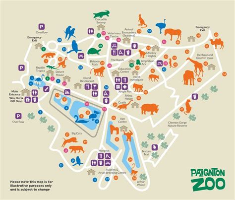 Zoo Map Zoo Map Zoo Map