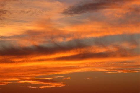 Wallpaper Id 286371 Sunset Orange Dusk Sky Clouds Outdoors Scenic 4k