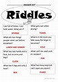 Super Easy Easy Riddles For Kids With Answers | Riddle's Time