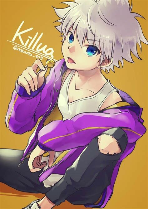 Killua Zoldyck Hunter Anime Kawaii Anime Cute Anime