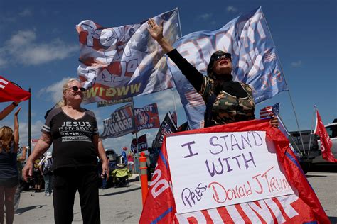 Trump Supporters Flock To Mar A Lago Ahead Of Possible Indictment Fox