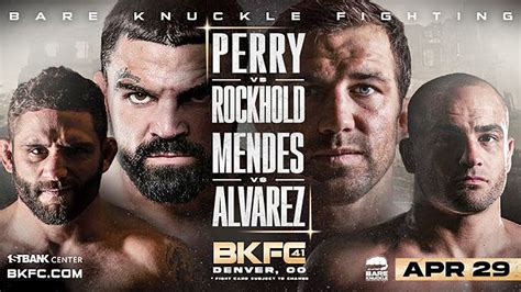 MIKE PERRY VS LUKE ROCKHOLD BKFC 41 LIVE PRELIMS Boxing Videos