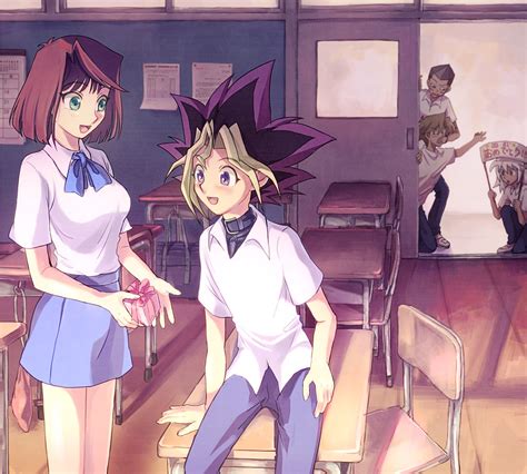 Yugioh Peachshipping I Am Loving The Guys Cheering In The Background