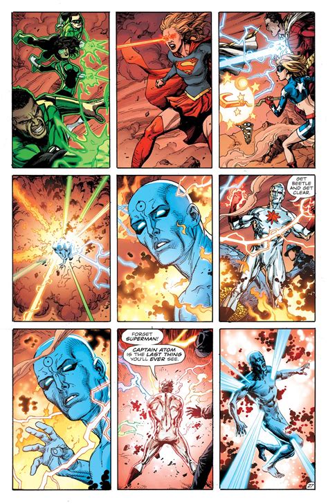 Doctor Manhattan Defeats Dc Super Heroes Comicnewbies