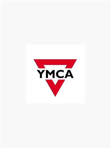 Ymca Triangle Logo Sticker For Sale By Tigercub000 Redbubble