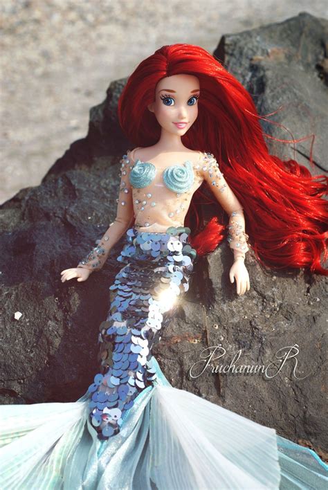 Ariel By Prachanun R Disney Barbie Dolls Disney Princess Dolls