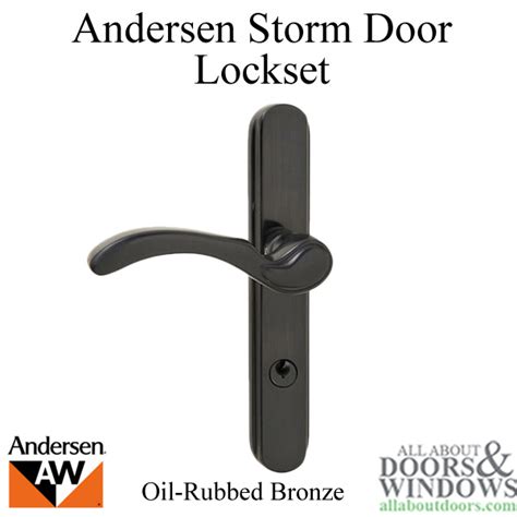 Andersen 92893 Traditional Storm Door Hardware Trim With Key Lock
