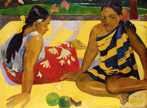 Ausstellung Paul Gauguin Werke Meisterwerke Bilder Findartcc