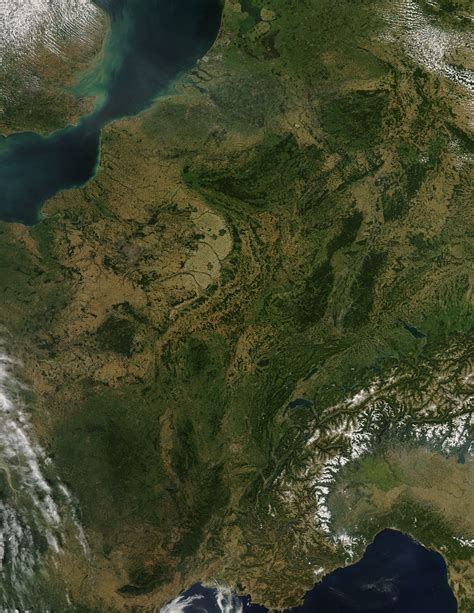 Clear Skies Over Western Europe Image Of The Day