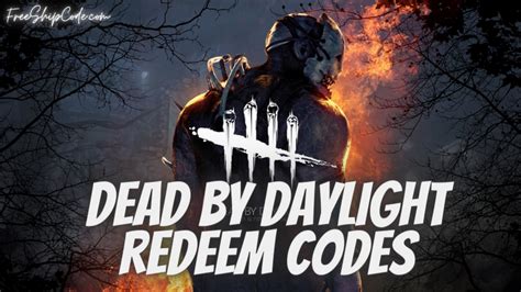 Most popular sites that list codes for dbd. Dead By Daylight Redeem Codes 2020 : List Of DBD Promo Code