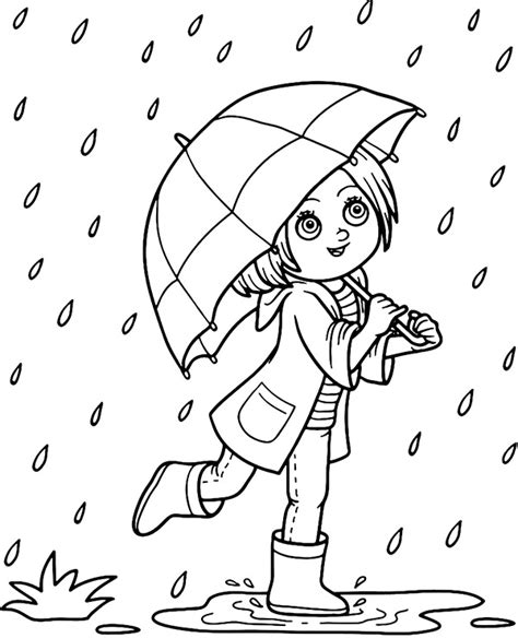 Coloring Pages For Rainy Days