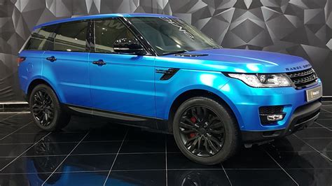Range Rover Sport Blue Iridescent Wrap Wrapstyle