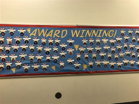 Award Winning School Bulletin Boards Wall Of Fame Award Winning