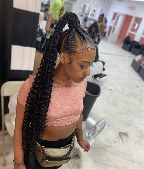 Birthday Hairstyles With Braids For Black Girls