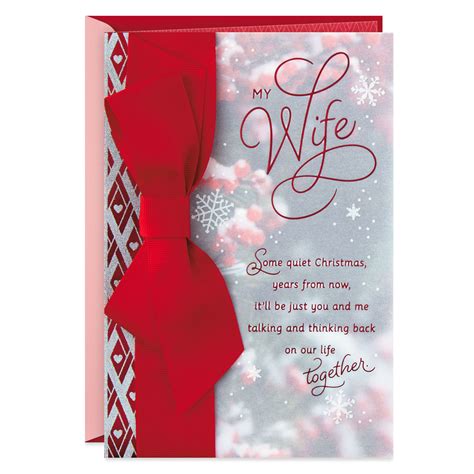 We Have It All Christmas Card For Wife Greeting Cards Hallmark