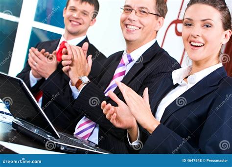 Congratulation Stock Photo Image Of Applaud Corporate 4647548