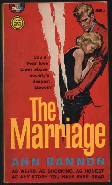 The Marriage Ann Bannon 1960 1st Vintage Sleaze Lesbian Paperbackggapulp Fn 29500 Picclick