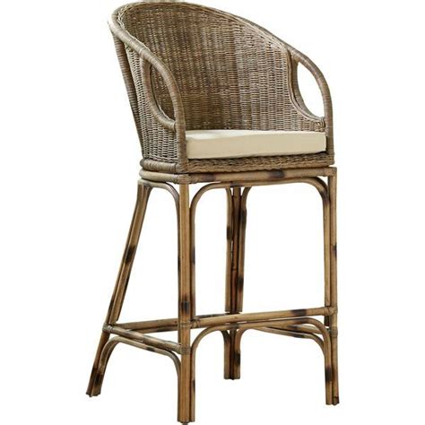 Brimming With Breezy Style This Bar Stool Adds A Splash Of Tropical