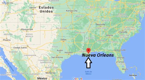 ¿dónde Está Nueva Orleans Luisiana ¿dónde Está La Ciudad