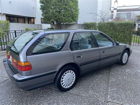 1992 Honda Accord Wagon Grey Fwd Automatic Lx Classic Honda Accord