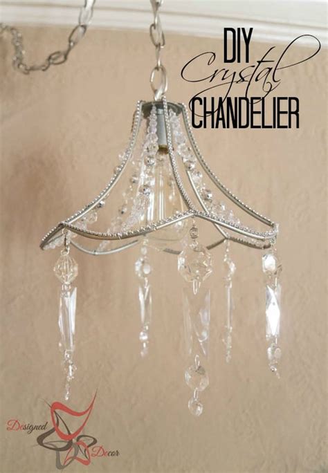 Diy Crystal Chandelier Designed Decor