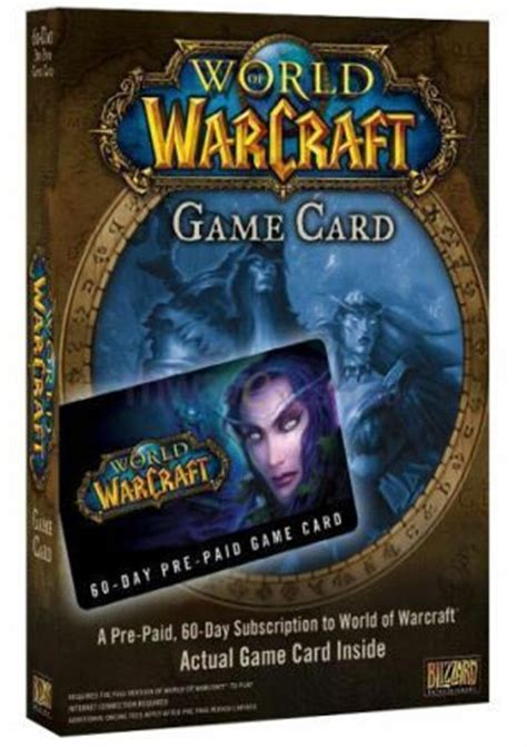 Jun 26 2021 pay via: World of Warcraft Game Card 2 Month Subscription ...