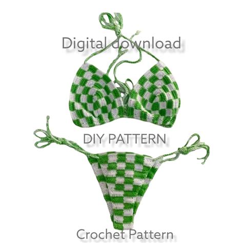 crochet bikini etsy