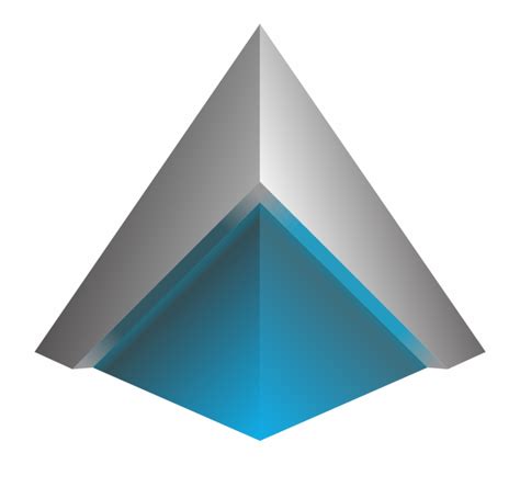 3d Diamond Png 3d Triangle Logo Png Clip Art Library