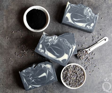 Lavender And Charcoal Soap Diy Soap Queen
