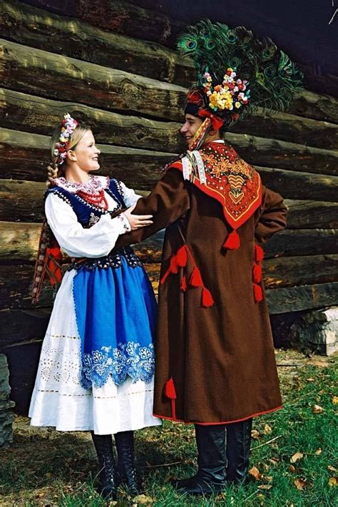 Traditional Costumes Of Kraków Poland Polish Traditional Costume