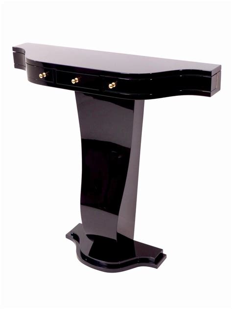 Check spelling or type a new query. Little Art Deco Style Console Table in Black Piano Lacquer ...