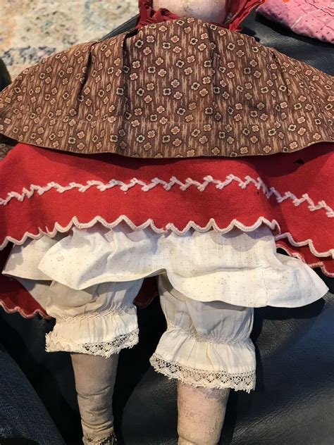 Rare And Authentic Izannah Walker Cloth Doll Ebay Doll Clothes
