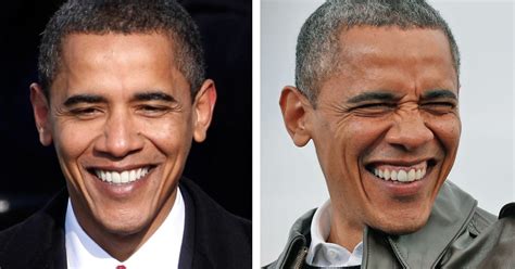 Forget Obamas Gray Hair Presidents Dont Age Any Faster Than The Rest Of Us