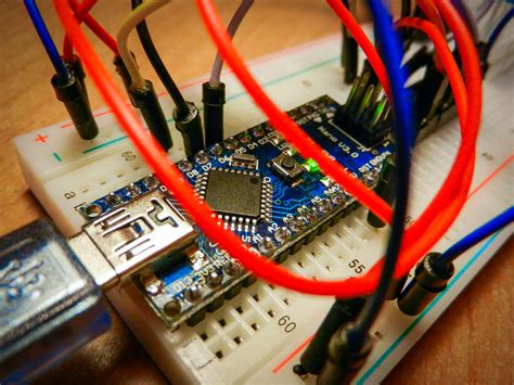 Arduino Breadboard Circuit Diodes Electronics Led Resistors 4k