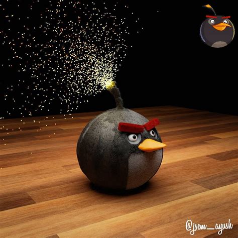 I Tried To Model Two Angry Birds Rblender