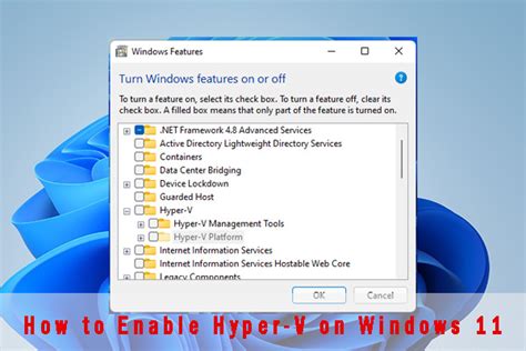 How To Enable Hyper V On Windows 11 Here Are 3 Ways Minitool Images