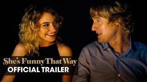 She S Funny That Way Movie Owen Wilson Imogen Poots Official Trailer YouTube