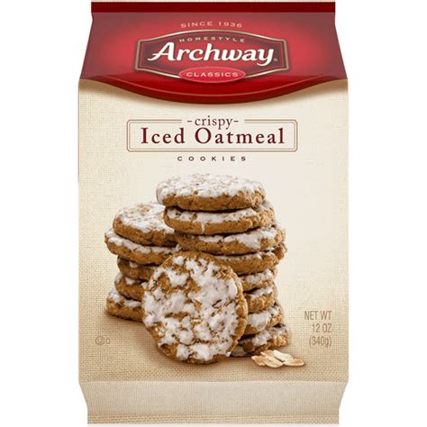 4.5 out of 5 stars 6,228. Archway Cookies, Iced Oatmeal, Crispy | Buehler's