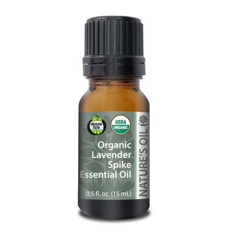 lavender spike certified organic essential oil nature s oil