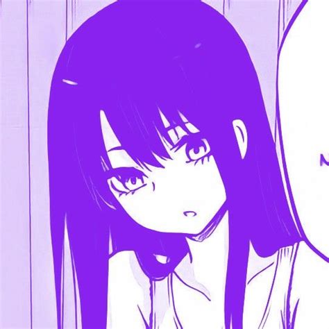 Pin By ♡ On Manga Purple Icon Anime Purple Color