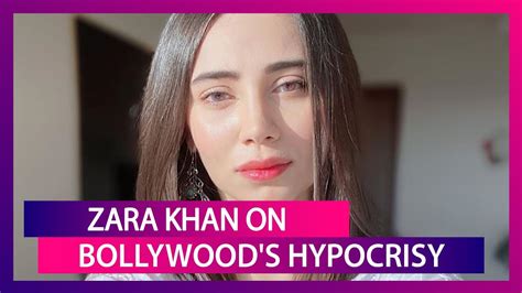 Zara Khan On Bollywoods Hypocrisy Of Endorsing Fairness Creams And All