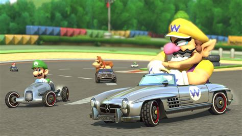 Nintendo Adds Three Mercedes Benz Cars And Updates To Mario Kart 8