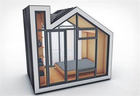 Prefab And Modern Bunkie Tiny House Concept