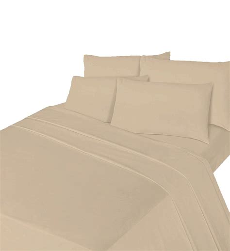 Thermal Flannelette Flat Bed Sheets Single Double King Size 100
