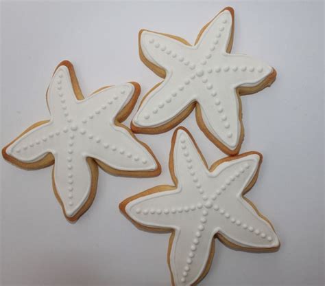 Starfish Cookies By Miss Biscuit Ocean Birthday Party Best Wedding