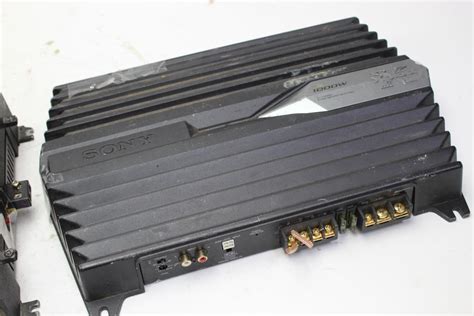 Sony Xplod 1000w Rockford Fosgate Punch 250 Amplifier 2 Items
