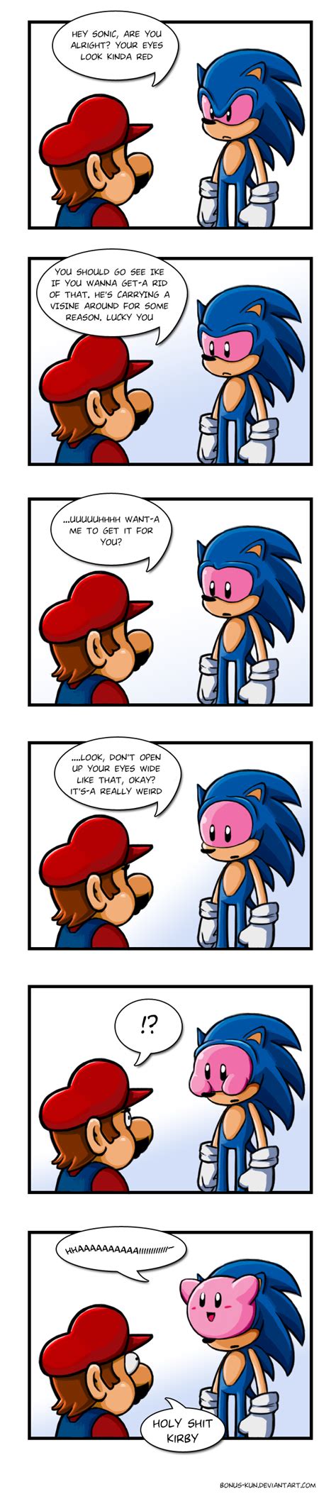 Mario And Sonic Comic Picture Ebaums World