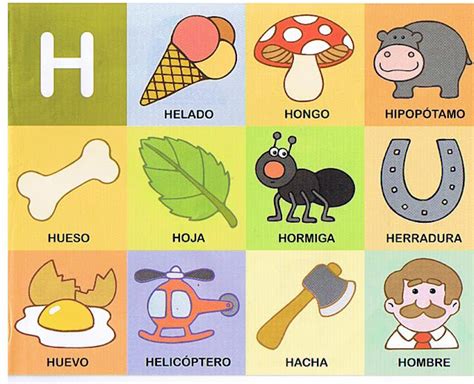 Palabras Monosilabas Ejemplos Con Dibujos Asignatura De Español Grado 7